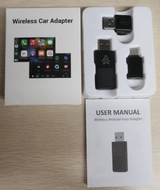 Wired to Wireless CarPlay & Android Auto Adapter