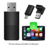 Wired to Wireless CarPlay & Android Auto Adapter