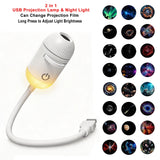 USB LED Car Atmosphere Projector Star Light Galaxy Light
