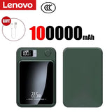 2027 200000mAh Wireless Power Bank Portable Fast Charger