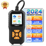 V550 Enhanced OBD2 Scanner, Automotive Code Reader for Check Engine Light, Car Diagnostic Scan Tool with Read & Clear Fault Codes, Battery Test & Live Data, Compatible with 1996+ OBDII Vehicles