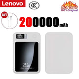 2027 200000mAh Wireless Power Bank Portable Fast Charger