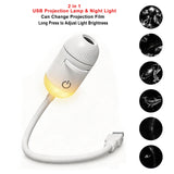 USB LED Car Atmosphere Projector Star Light Galaxy Light