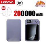2027 200000mAh Wireless Power Bank Portable Fast Charger