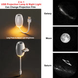 USB LED Car Atmosphere Projector Star Light Galaxy Light
