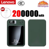 2027 200000mAh Wireless Power Bank Portable Fast Charger