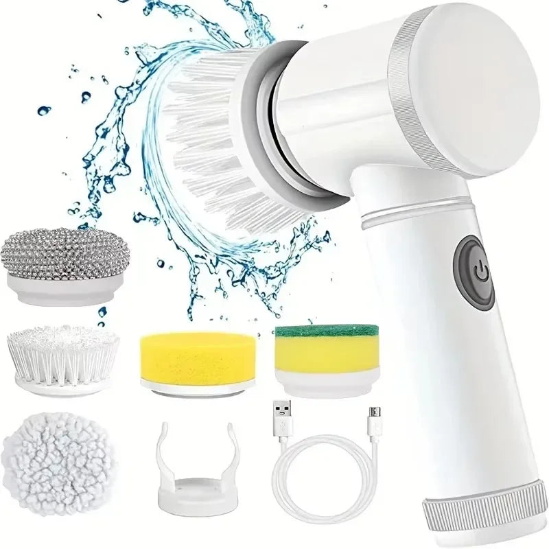 2027 New Electric Cordless Spin Scrubber