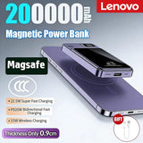 2027 200000mAh Wireless Power Bank Portable Fast Charger