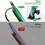 Foldable 3 in 1 Wireless Charging Station for iPhone