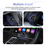 2In1 Mini Wireless Carplay Adapter Ultra Wireless Android Auto AI Smart Box Intelligent Systems for Wired Carplay Car