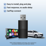 Wired to Wireless CarPlay & Android Auto Adapter