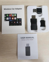 Wired to Wireless CarPlay & Android Auto Adapter