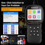 V550 Enhanced OBD2 Scanner, Automotive Code Reader for Check Engine Light, Car Diagnostic Scan Tool with Read & Clear Fault Codes, Battery Test & Live Data, Compatible with 1996+ OBDII Vehicles
